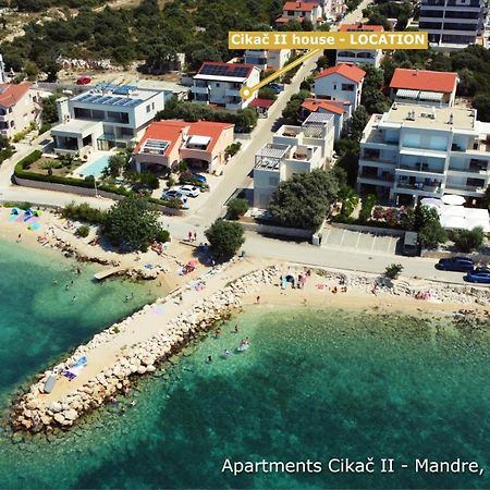Apartments Cikac II - Modern Apartments By The Beach Mandre Eksteriør bilde